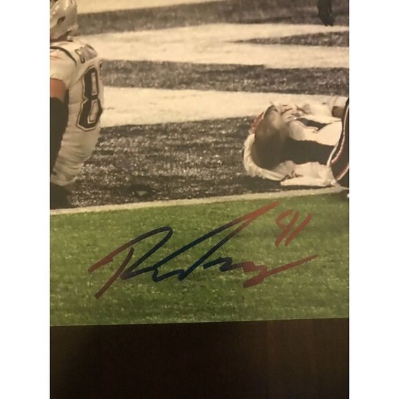 Ronald Darby Philadelphia Eagles SBLII Autograph Signed 8X10 Photo JSA - Picture 2 of 3